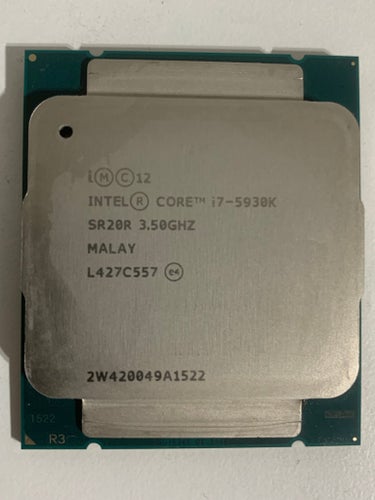 Intel® Core™ i7-5930K 3.50 GHz - 3.70 GHz (LGA 2011-3)