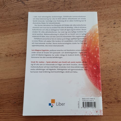 Smak för motion av Lars-Magnus Engström, 2013