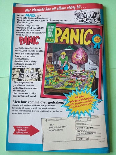Seriemagasinet nr 15 från 1990