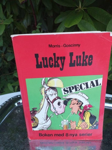 Lucky Luke special 8 nya serier Morris Goscinny Tryck 1979 Belgien