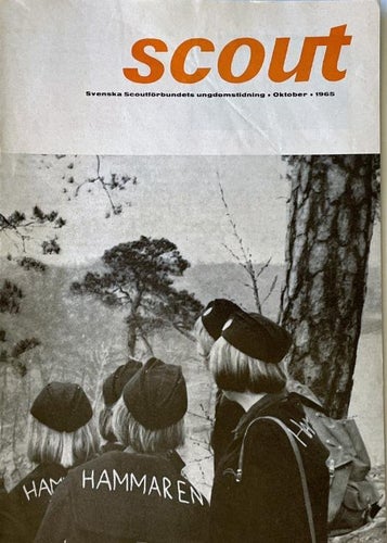 Scout 10 1965  Sara Granath, Lena Tranberg, Leif Amnesten, Ingrid Wennerth