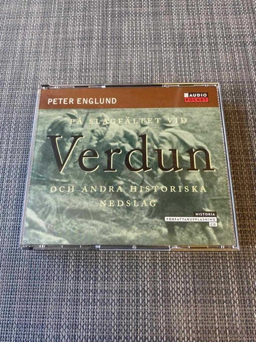 P Englund - På slagfältet vid Verdun och andra historiska nedslag - Ljudbok CD