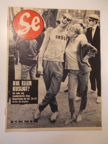 SE Nr 20 1963 Monica Zetterlund reklam Monroe Bönder Jarl Kulle Zarah
