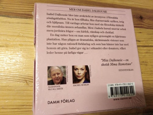 Kärlek, vänskap och choklad av Alexander McCall Smith, Ljudbok, CD.