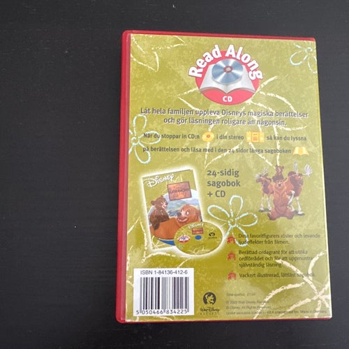 Disney Björnbröder Read Along Ljudbok