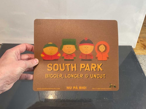 South Park musmatta Comedy Central år 2000 - Bigger Longer Uncut - Rare