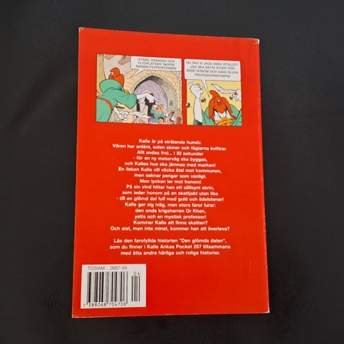 Kalle Ankas Pocket nr 257 "Den glömda dalen" (2001)