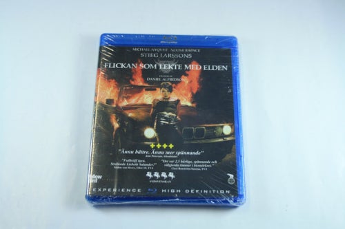Flickan som lekte med elden (Blu-ray) OBS! NY, INPLASTAD