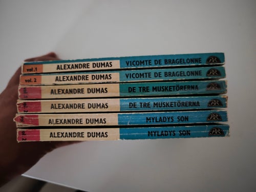 Alexandre Dumas Böcker - Vicomte de Bragelonne, De Tre Musketörerna, Mylady Son