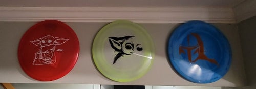 Vägghållare till discgolf 20 st (discar ingår inte)