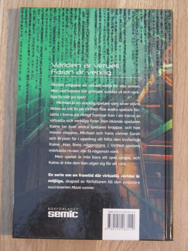 VirtNet spelen av James Dashner