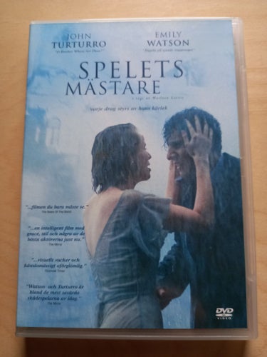 DVD-FILM "SPELETS MÄSTARE" MED JOHN TURTURRO FRÅN 2000