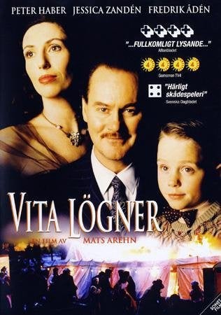 Vita Lögner (1995) Mats Arehn med Peter Haber och Jessica Zandén.
