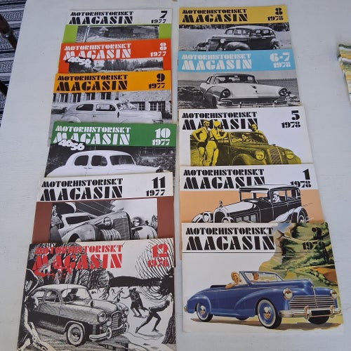 Motorhistoriskt Magasin 1976-1979