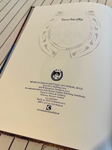 DET SPÖKAR SIGGE av Lin Hallberg och Margareta Nordqvist