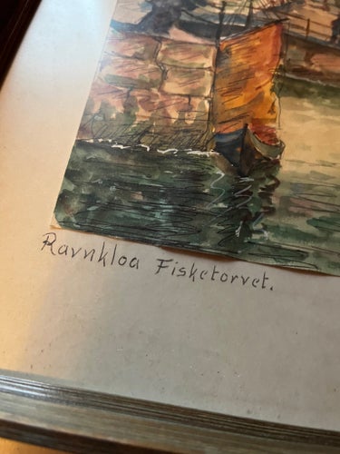 Akvarellmålning