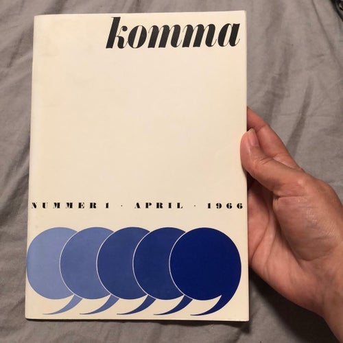 komma Nummer 1 April 1966