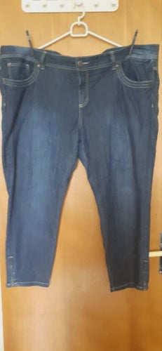 XLNT MÖRKBLÅA JEANS, storlek 52
