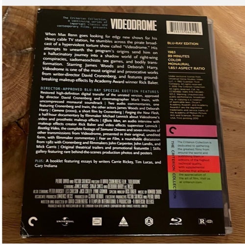 Videodrome - The Criterion Collection (1983) Blu ray