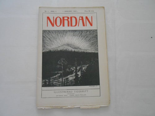 Nordan nr 1 1901 Tidskrift för Norrland