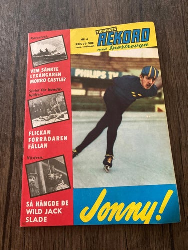 Tidningen Rekord med Sportrevyn nr 6 1964
