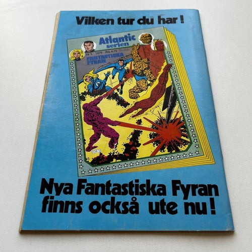 Spindelmannen nr 5 1979, samlarex! FN+