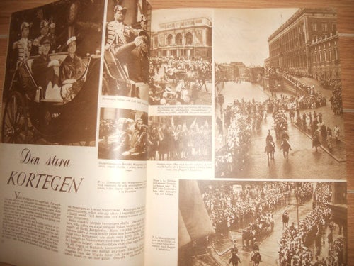 Svensk Damtidning nr26 1943 kungligt Sverige