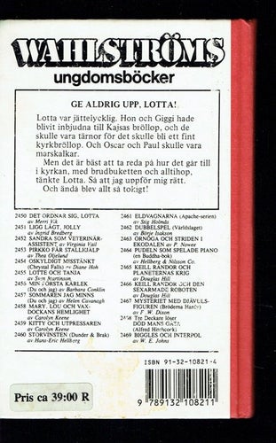 Merri Vik - Ge aldrig upp, Lotta - 1562