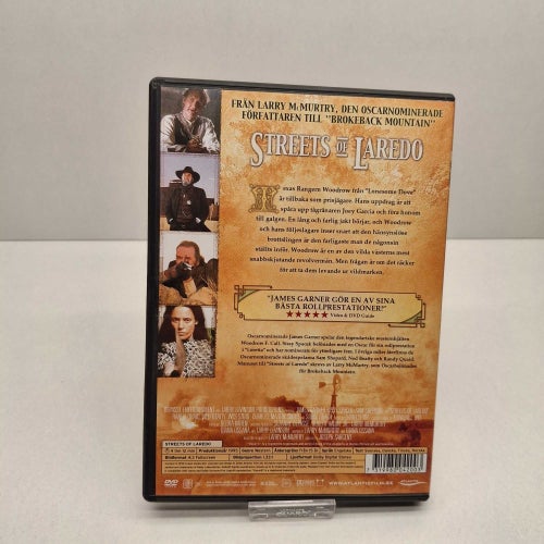 Streets of Laredo - Region 2, DVD-Film, Svensk text, Fint skick