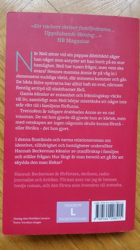 Pocketbok, Flickan som var jag av Hannah Beckerman i fint skick.
