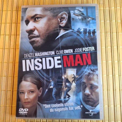 Inside Man (2006) -DVD- Denzel Washington, Jodie Foster - VG+
