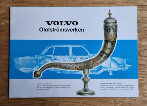 Volvo Olofströmsverken Broschyr från 1978