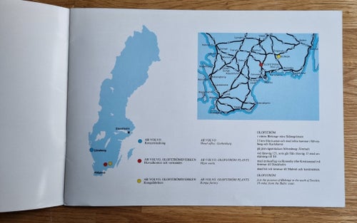 Volvo Olofströmsverken Broschyr från 1978