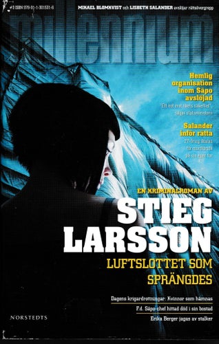 Luftslottet som sprängdes - Stieg Larsson (inbunden,hård pärm)