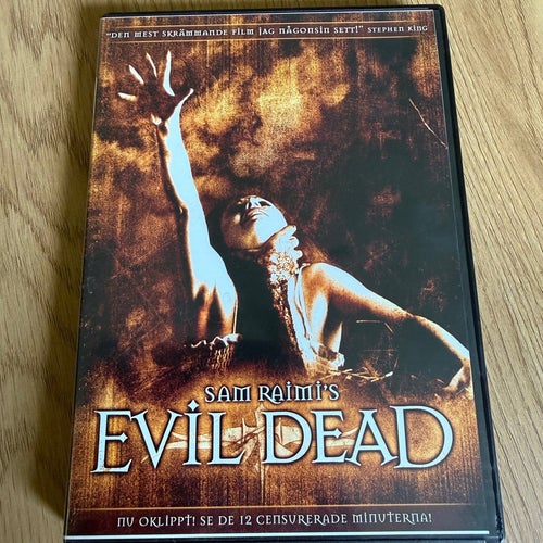 The Evil Dead (1981) DVD – Oklippt Originalversion – Atlantic Film 3303