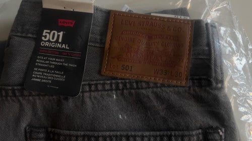 Levi’s 501 Original jeans. NY. Walk Down Br - Premium - Ny. Gråa. Strl: W33 L30