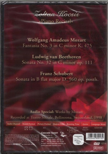 ZOLTAN KOCSIS - Piano Recital - DVD (INPLASTAD)