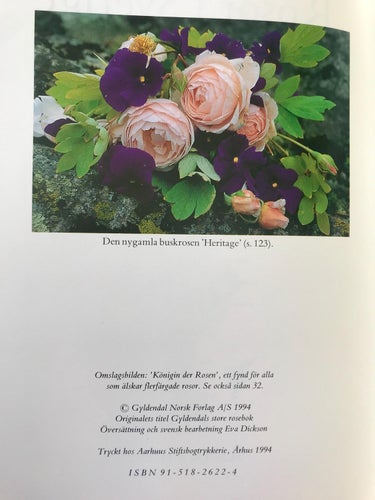 ROSOR I SVERIGE Lennart Mellbye 1994