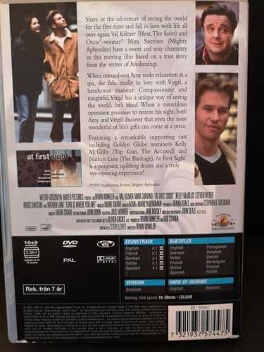 At First Sight (1997) Irwin Winkler med Val Kilmer och Mira Sorvino.