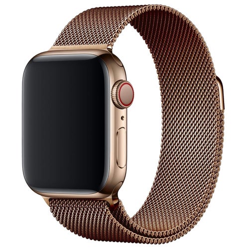 Milanesisk Loop 38/40/41/42mm Apple Watch Armband - BRONS