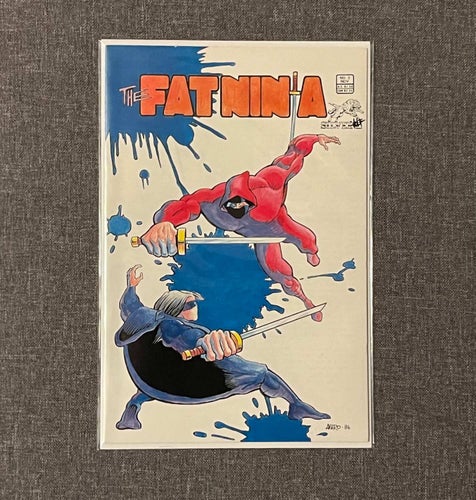 Fat Ninja #3 (1986) Kanonskick!