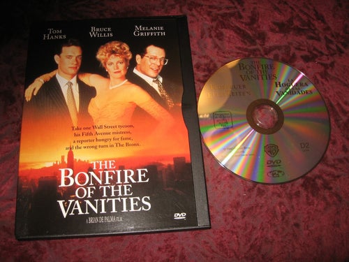 THE BONFIRE OF THE VANITIES (TOM HANKS,BRUCE WILLIS,MELANIE GRIFFITH) DVD
