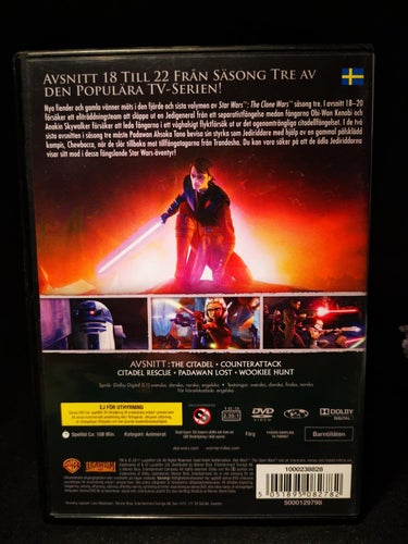 Star Wars - The Clone Wars - Säsong 3 vol 4 (DVD) - OOP/Utgången