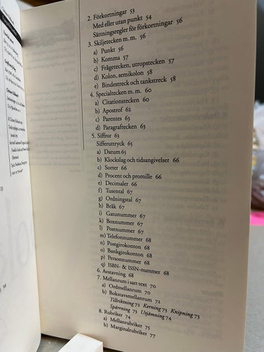 Typografisk handbok av Christer Hellmark, bok, Very Fine plus