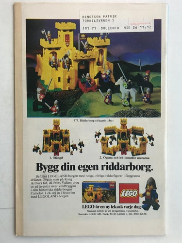 91:an - 1978: 26 VF med poster