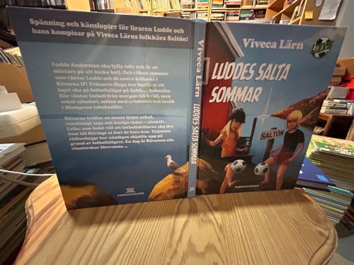 Luddes Salta Sommar av Viveca Lärn, Bok, Very fine plus