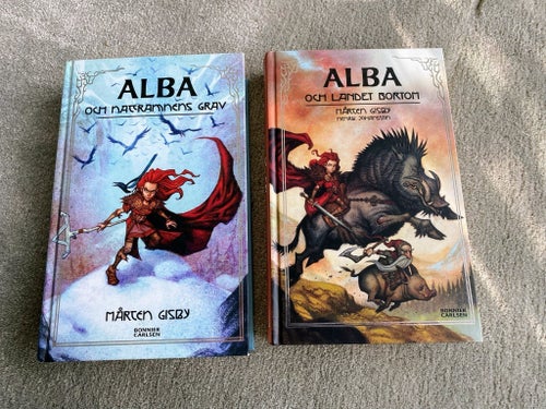 Alba och Nattramnens grav & Alba och landet bortom av Mårten Gåsby