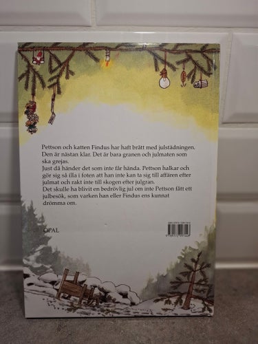 Pettson får julbesök med ljudbok av Sven Nordqvis