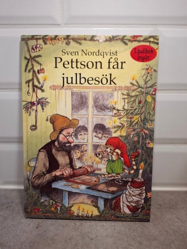 Pettson får julbesök med ljudbok av Sven Nordqvis