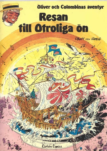 Oliver och Colombina Otroliga Ön skick vg